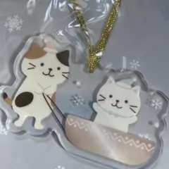 Fuku Fuku Nyanko Xmasアクリルオーナメント