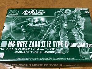 HGUC ザクⅡ改 Bタイプ ユニコーンVer ガンプラ 未組立 機動戦士ガンダムUC プレミアムバンダイ