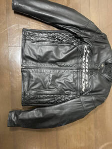 Harley Davidson ジャケット ハーレーダビッドソン 革ジャン 黒 size L