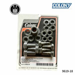 ジフィー スタンド フット クラッチレバー ブラケット マウンティングキット パーカー 9619-18 colony コロニー