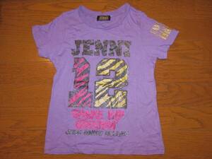 USED品★JENNI DANCE Tシャツ 120 パープル