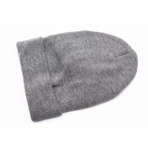 ニット帽子 ワッチキャップ キャップ KNIT CAP ロールワッチ レディース メンズ GY トレンド NT7-3