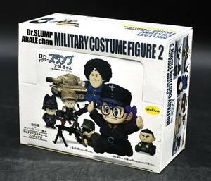 OY11-72【未開封品】unifive Dr.スランプ アラレちゃん ミリタリーコスチューム フィギュア 2 1BOX 全7種｜長期保管品