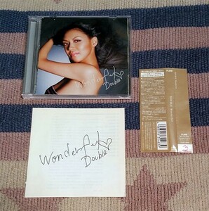 CD　Wonderful　ダブル　Double　正規国内盤　オビ・歌詞・解説付　ディスク良好　送料込　割引特典あり