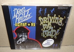 即決 Dion Knibb And The Agitators Driving Me Mad 中古CD ネオスカ US 1990