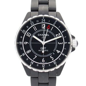 シャネル J12 GMT ブランドオフ CHANEL セラミック 腕時計 セラミック 中古 メンズ