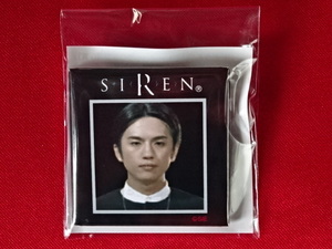 新品！「SIREN」（サイレン）缶バッジ 牧野慶 吉村孝昭 満田伸明 バッチ SIREN2 NT New Translation どうあがいても絶望コレクション 楽天