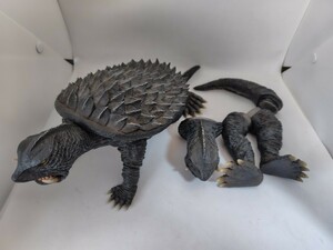 「欠品あり」ソフビフィギュア　　エクスプラス・大怪獣シリーズ 大怪獣決闘 ガメラ　ガメラ 1966 