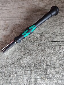 熊五郎お兄さん風　Wera　 4mm 精密マグネットドライバー