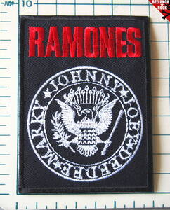 \260アイロンワッペン・RAMONESラモーンズ