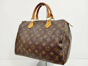 [O14B-66-056-1] LOUIS VUITTON ルイ ヴィトン モノグラム スピーディ30 ミニボストンバッグ ハンドバック SP0928 袋+Key付き 中古