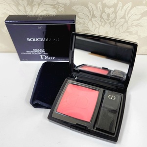 C-75115K【新品未使用】Dior ROUGE BLUSH ディオール スキン ルージュ ブラッシュ チーク 047 MISS フェイスカラー コスメ 化粧品 ブランド