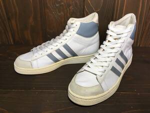 ★アディダス adidas レア! ジャバー JABBAR 白×グレー 2005年製 25.5cm 美品 Used 検 プロモデル スーパースター NBA 死亡遊戯