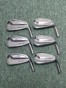 訳あり MIZUNO PRO 520 FORGED TITANIUM アイアンヘッド単品 5〜Pw 6個セット 20240407 ミズノ プロ