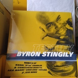 ハウス Byron Stingily / Testify 12インチです。