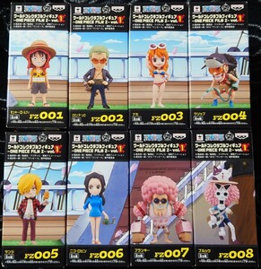 バンプレスト ワンピース ワールドコレクタブルフィギュア - ONE PIECE FILM Z - vol.1 全8種 塗装済み完成品 新品 正規品 同梱歓迎