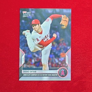 ◆【#17 S. OHTANI】2022 SHOHEI OHTANI TOPPS NOW card#525 大谷翔平 2022年7月13日 12奪三振で勝利 