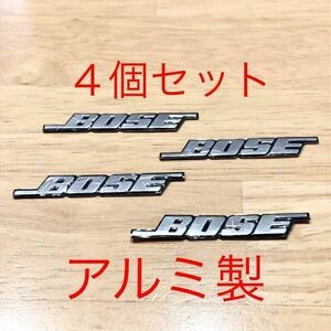 BOSE スピーカー エンブレム ４個 ボーズ スピーカー ニッサン 日産 NISSAN ノート NOTE NISMOトヨタ ホンダ マツダ ボーズエンブレム　