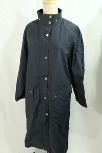 【Used】PS Paul Smith ポールスミス コットン×ナイロン 薄手 ロングコート コクーンコート 大人デザイン カジュアル 38 ■ET24F0141