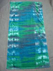 新品FLATLUX(フラットラックス)TARGET Tiedye Towel bath midnight