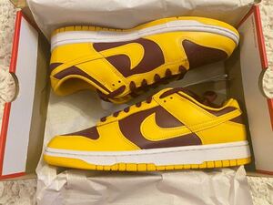 【1円スタート】Nike Dunk Low University Gold and Deep Maroon 28.5cm US 10.5 ユニバーシティゴールド アンド ディープマルーン 新品