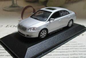 ☆絶版☆ディーラー限定*Minichamps PMA*1/43*Toyota Avensis Saloon T25 シルバーメタリック