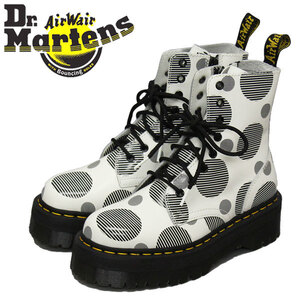 Dr.Martens (ドクターマーチン) 26882101 JADON 8EYE ジェイドン レディースブーツ WHITE POLKA DOT UK4-約23.0cm