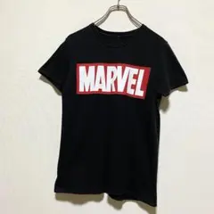 アメリカ古着　MARVEL　マーベル　半袖　Tシャツ　ロゴT　デカロゴ　I646