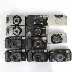 Canon Autoboy , Luna 105 , juno , tele ,3 QD , 2 QD コンパクト フィルム 11点セット まとめ ●ジャンク品 [8864TMC]