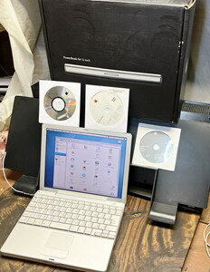 ★Apple PowerBook ★G4 ★867MHz★256MB★４０GB★12.1★箱付き★１２インチ☆bzaif★PCN1005-400★510