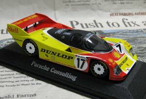 ☆激レア絶版*世界30台☆Minichamps*1/43*Porsche 962C #17 Shell - Norisring 1987*Porsche Consulting