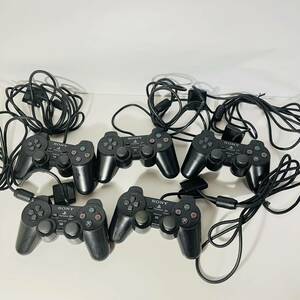 ps2 コントローラー ジャンク 未検品 5台 まとめ　プレステ2 SONY コントローラーセット PlayStation 