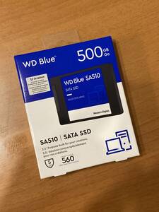 【未使用品】Western Digital ウエスタンデジタル WD Blue SATA SSD 内蔵 500GB 2.5インチ