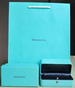 ティファニー TIFFANY ボックス 空箱 ピアス用