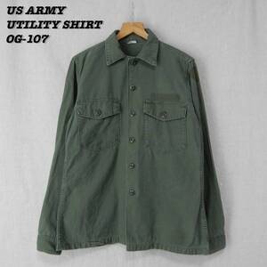 US ARMY UTILITY SHIRT OG-107 1966s 15 1/2-35 SHIRT23078 Vintage アメリカ軍 ユーティリティーシャツ 1960年代 ヴィンテージ