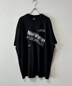 1994年 USA製 コーラスライン 映画Tシャツ 黒 XL 90s ムービーTシャツ アートTシャツ