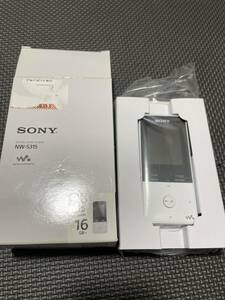 ［新品］SONY ソニー WALKMAN ウォークマン NW-S315 16GB ホワイト