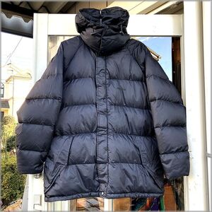 ★MARMOT マーモット　90s　フード付　ダウン ジャケット　ウォーム2　M　ブラック★検 ビンテージ アウトドア アウター 古着 パタゴニア