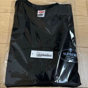 2024AW Supreme Crest Tee 黒 XL シュプリームオンライン購入品