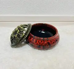 アンティーク❣️新品　未使用　おしゃれなお香立て 小物入れ 香炉