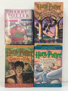 ★☆コ074 英語朗読 HARRY POTTER ハリー・ポッター 賢者の石 アズカバンの囚人 炎のゴブレット カセットテープ4箱 31本セット☆★