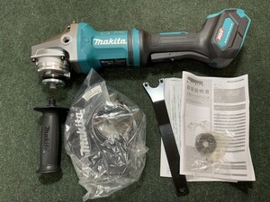 中古美品 Makita マキタ 40V 180㎜ 充電式ディスクグラインダ GA037GZ