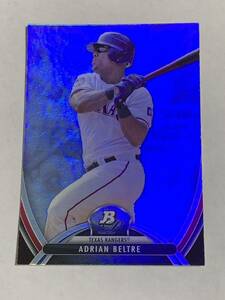 ADRIAN BELTRE 2013 BOWMAN PLATINUM #55 RANGERS 即決