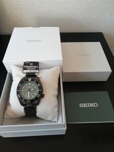 未使用 SEIKO SBPK007 プロスペックス DIVER SCUBA ソーラー The BLACK SERIES タグ付き PROSPEX