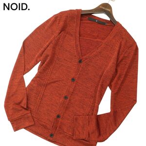 NOID. ノーアイディー 通年 メランジ★ ニット カーディガン Sz.2　メンズ　A4T00681_1#L