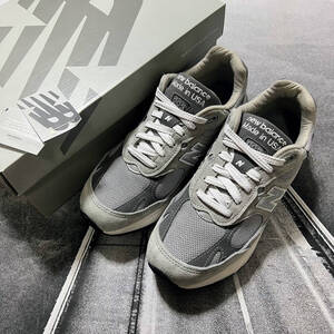 25.5cm MR993GL ニューバランス NEW BALANCE グレー US7.5 UK7 MADE IN U.S.A. アメリカ製 USA製 990 991 992 993