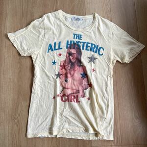 HYSTERIC GLAMOUR Tシャツ all hysteric girl ヒステリックグラマー M