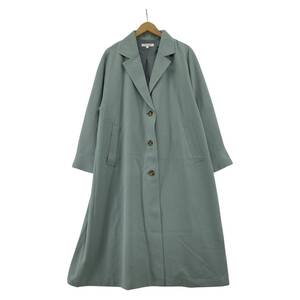 MOUSSY マウジー ステンカラーコート size1/ブルー系