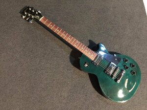 No.040724 1990年 Gibson LP スタジオ シースルーグリーン メンテナンス済み EX- -