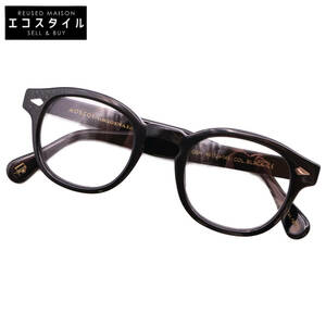 【1円】MOSCOT モスコット LEMTOSH レムトッシュ キーホールブリッジ メガネフレーム 眼鏡 46□24-145 COL.BLACK